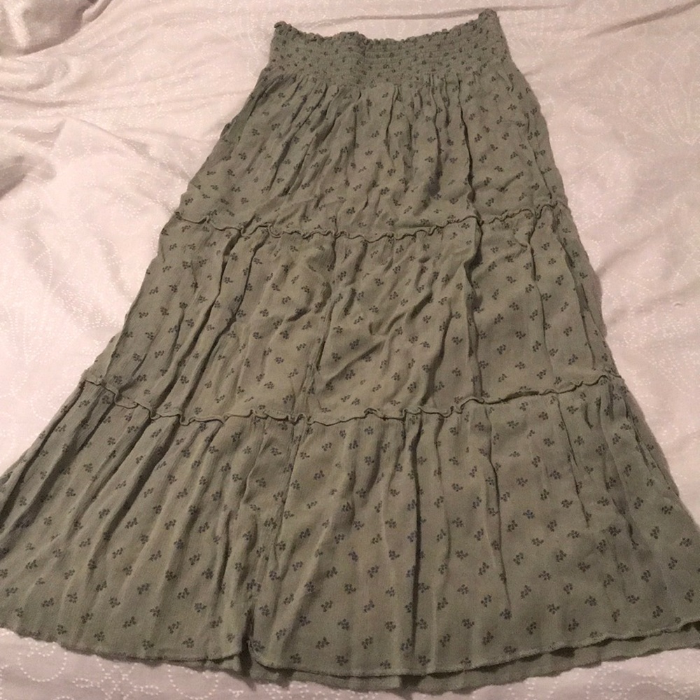 (SALE 2/$15) Boho maxi skirt